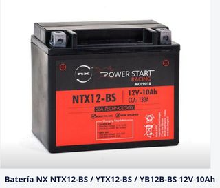 bateria moto NTX12-BS/YTX12-BS/YB12B-BS,12v 10Ah