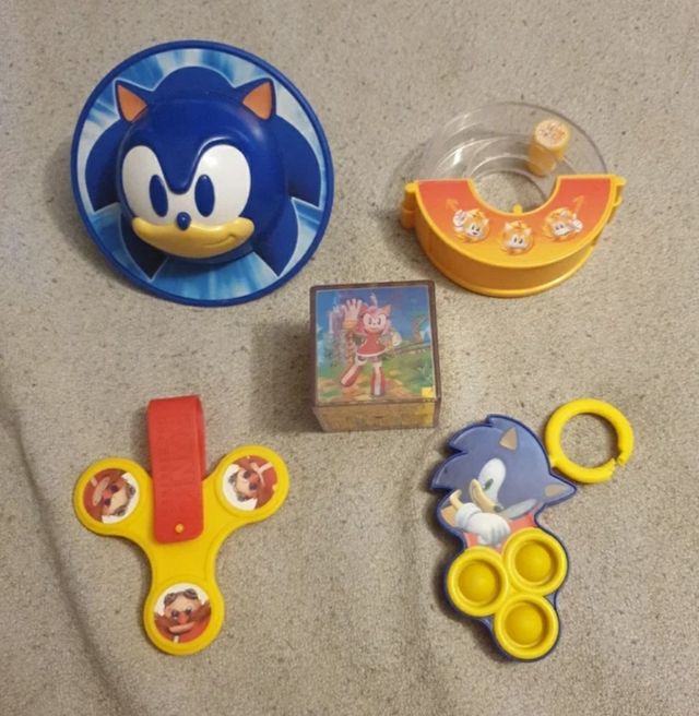 Juguetes Sonic Burger king