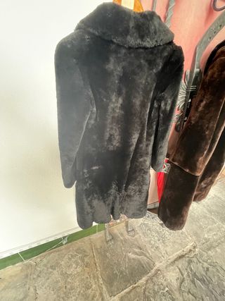 Abrigo piel elegante