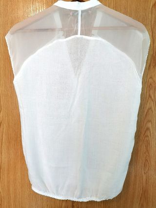 Camisa blanca Bershka