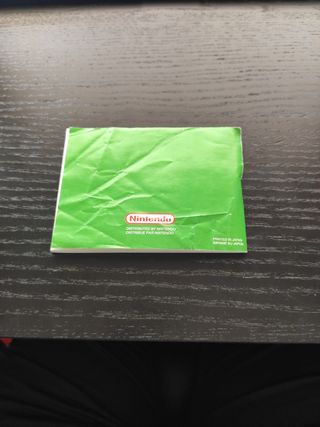 Manual de instrucciones Donkey Kong Land