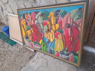 cuadro al óleo rn tela