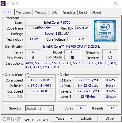 PC Gaming i7 8700 GTX 1060