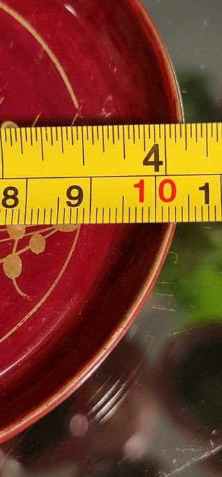 Juego de posavasos con caja en laca china