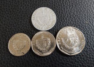 PACK 🇨🇺 CUBA 4 MONEDAS