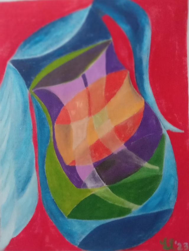 Arazzo dipinto a mano Cotone 100%