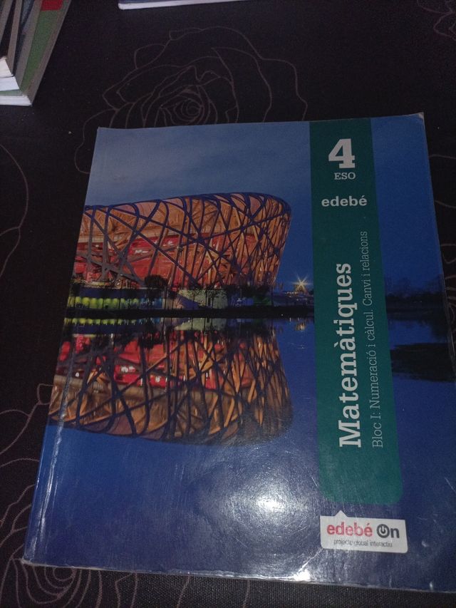 Pack libros Matemáticas 4 ESO