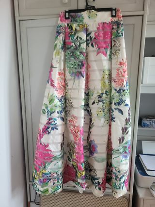 Falda larga para boda