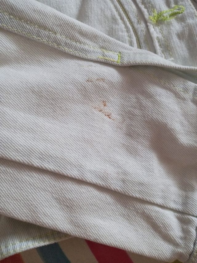 Chaqueta vaquera color blanca