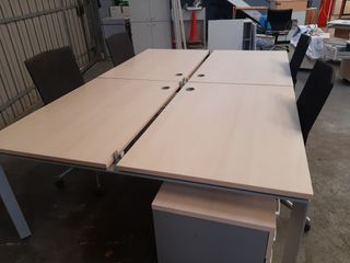 Mesa operativa multipuesto MOBEL LINEA. Ref MB13