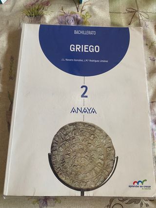 Libro Griego 2 Bach
