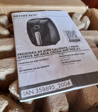 Freidora Airfryer Silvercrest