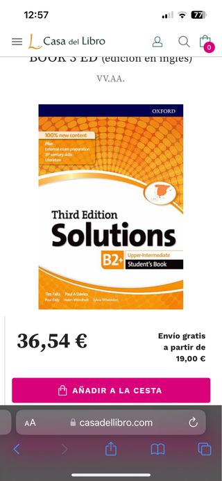 Libros Inglés B2+ oxford
