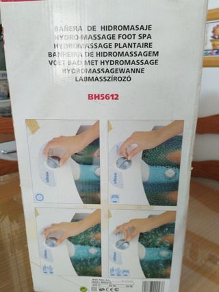 hidromasaje para pies cansados