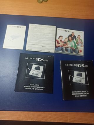 Manuales e Instrucciones Nintendo Ds Lite