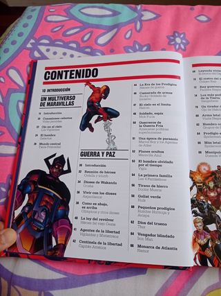 Libro del mundo de Marvel