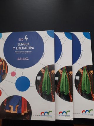 lote libros 4°ESO
