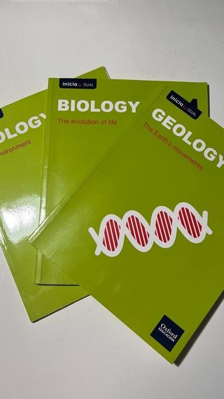 Libros Biología y geología oxford Education