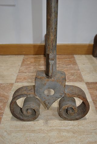 Antiguos morillos de chimenea S.XIX