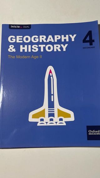 Libros Geography and History 4 ESO oxford educatio
