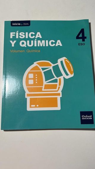 Libros física y química 4 ESO oxford education