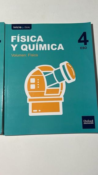 Libros física y química 4 ESO oxford education