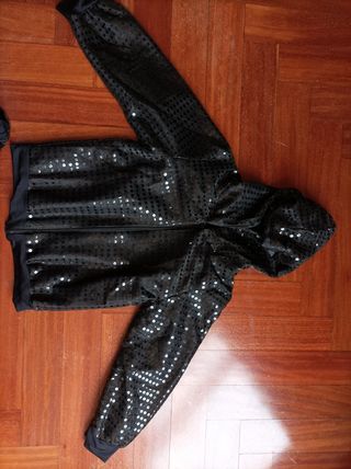 Conjunto lentejuelas chaqueta y pantalón 