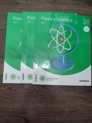 Libro física y química Santillana 3 Eso