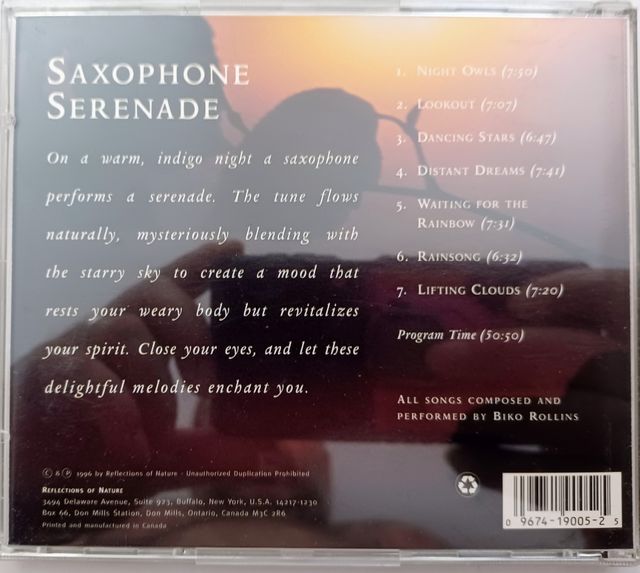 Saxophone Serenade - Reflections of Nature