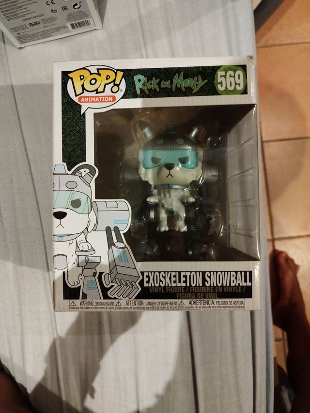 Funkos rick y Morty originales.