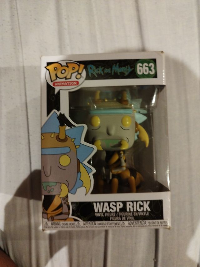 Funkos rick y Morty originales.