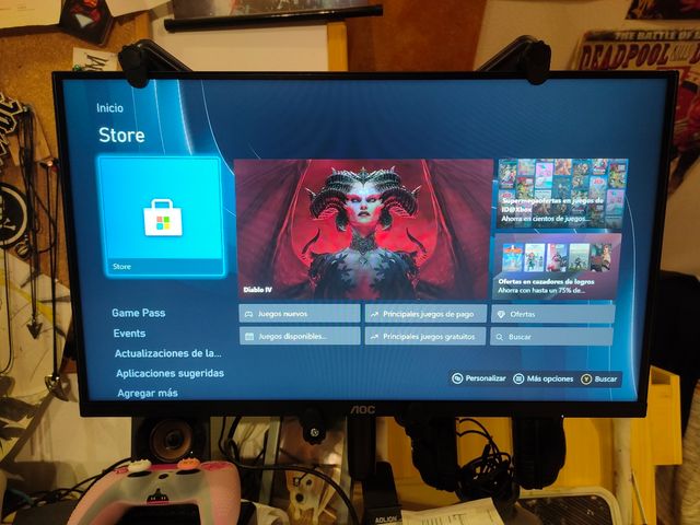 AOC 24B1H - Monitor sin marcos de 24" Full HD 