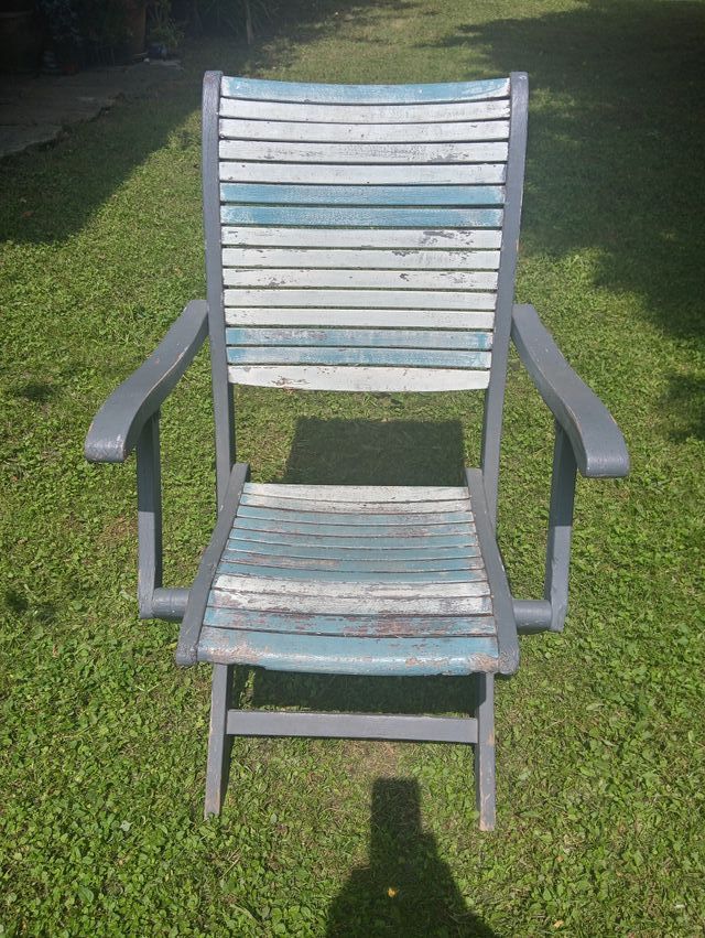 Sillas jardín madera