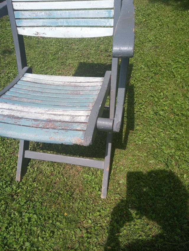 Sedie da giardino in legno