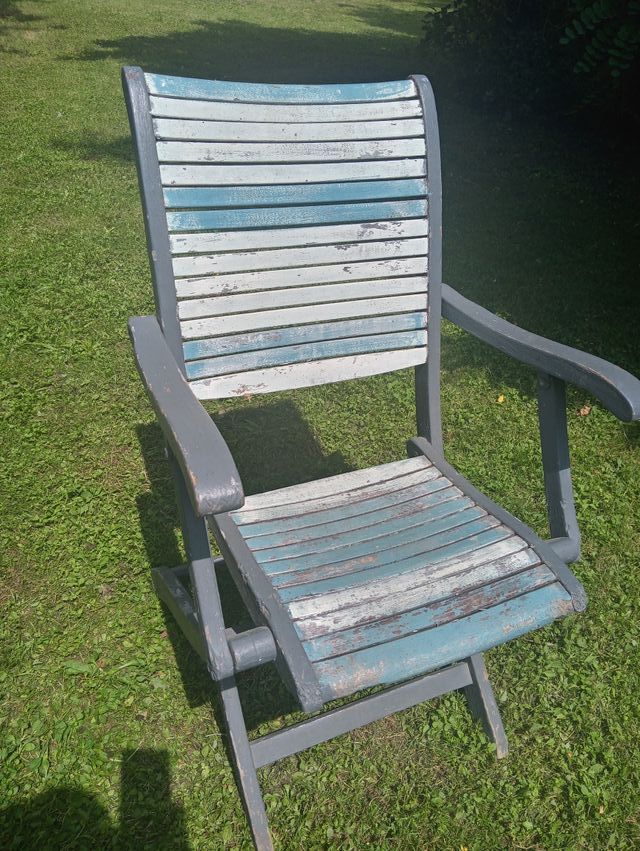 Sedie da giardino in legno