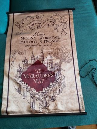 Lona del mapa del merodeador