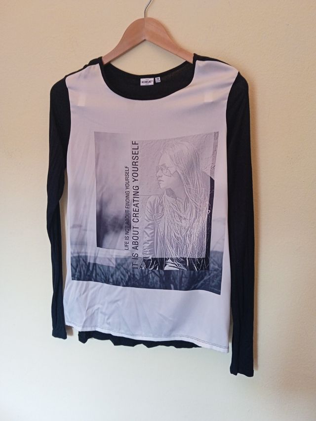 Camiseta de manga larga