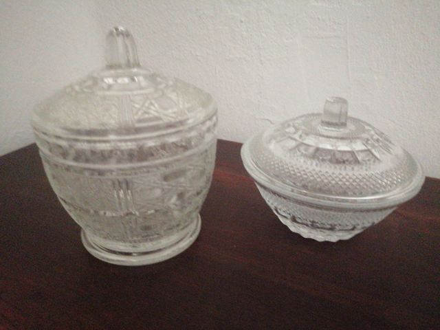 Plato, bombonera, azucareo