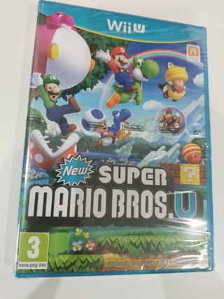PRECINTADO New Super Mario Bros U