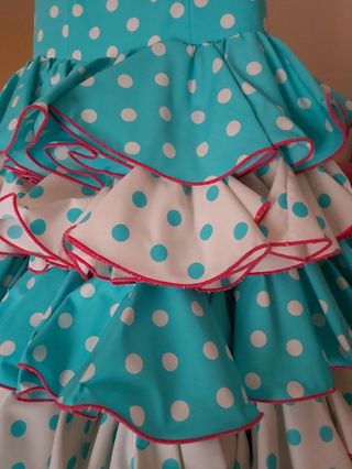 Traje flamenca niña