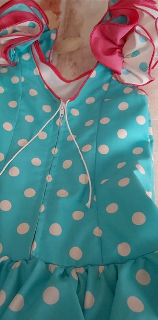 Traje flamenca niña