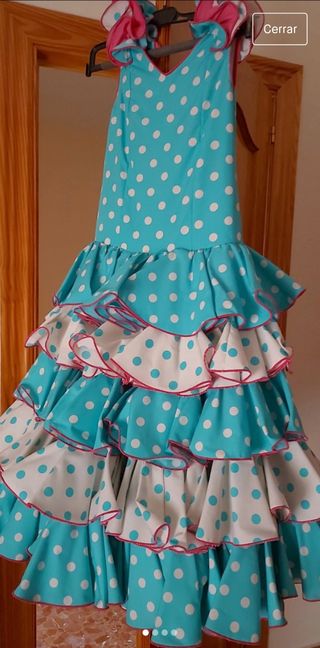 Traje flamenca niña