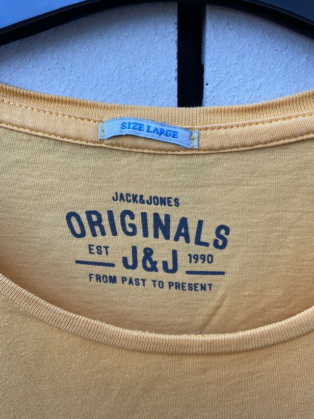 Camiseta The Endless summer amarillo Jack&Jones