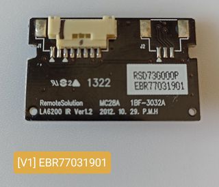 DESPIECE TV LG 32LN613S.