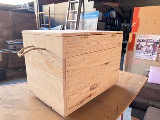 Baúl Rústico de Madera Terrassa