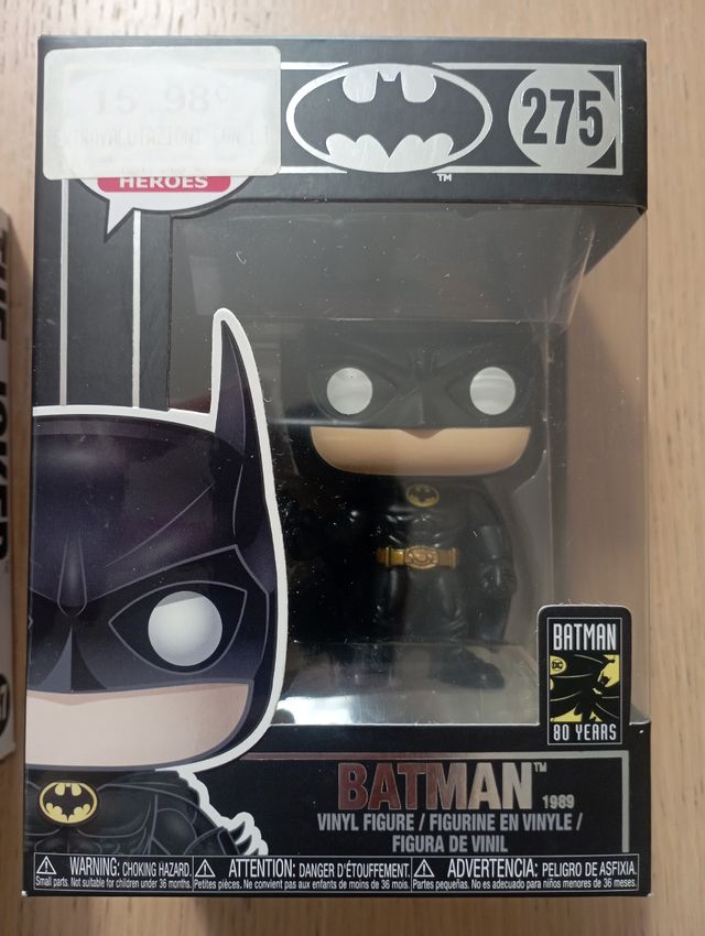 🌟 Funko Pop Batman (Limited Ed) + The Joker 1989