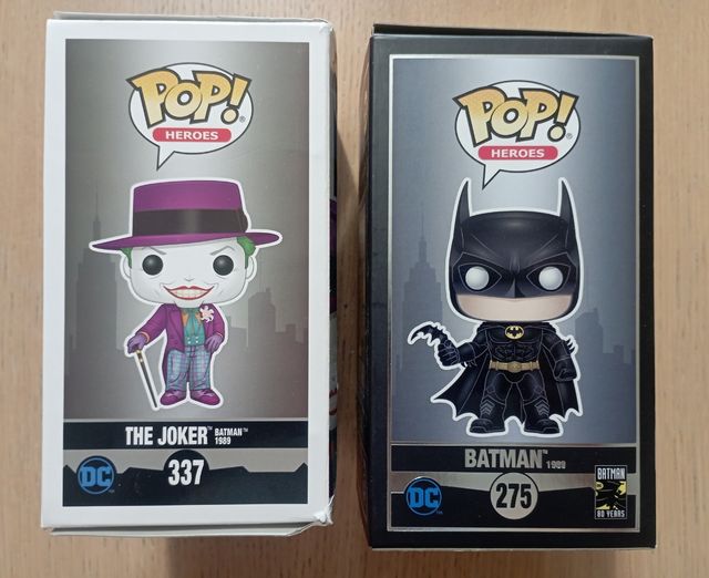 🌟 Funko Pop Batman (Limited Ed) + The Joker 1989