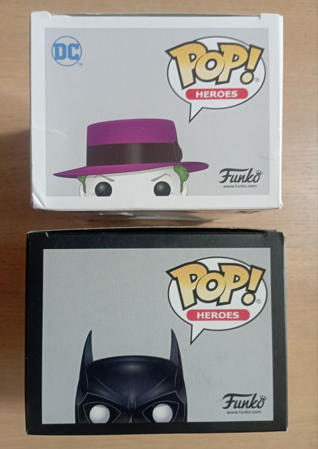 🌟 Funko Pop Batman (Limited Ed) + The Joker 1989