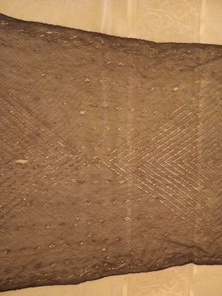 PASMINA BORDADA EN ESTAÑO