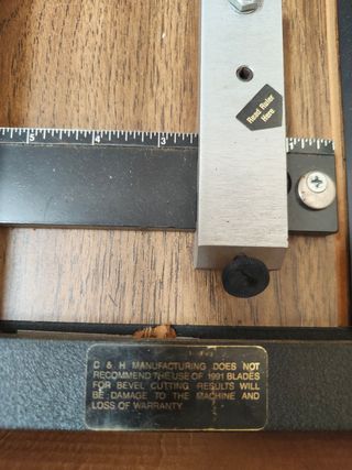 Maquina corte passepartout